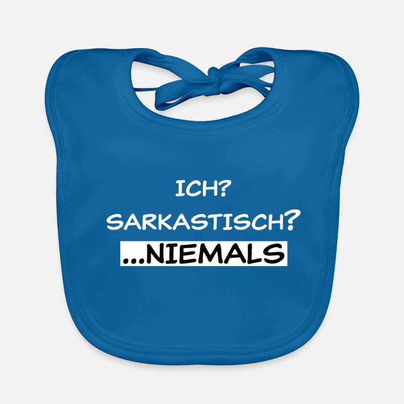 Sarkastisch? Baby Bio-Lätzchen