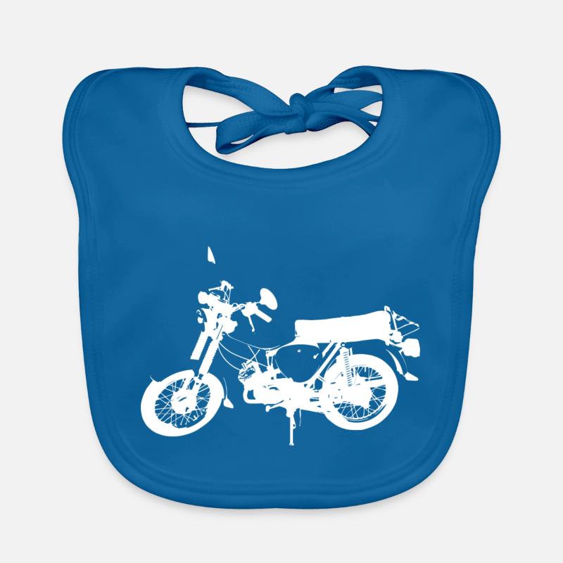 Simson S51 weiß Baby Bio-Lätzchen