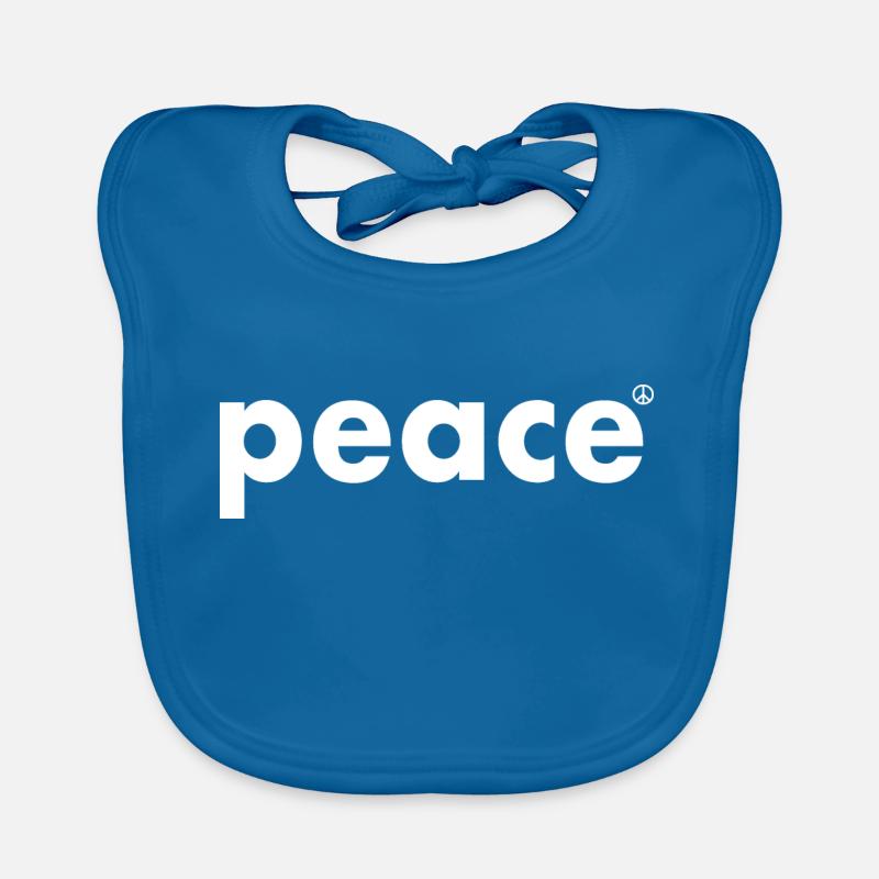 Peace Bavoir bio Bébé