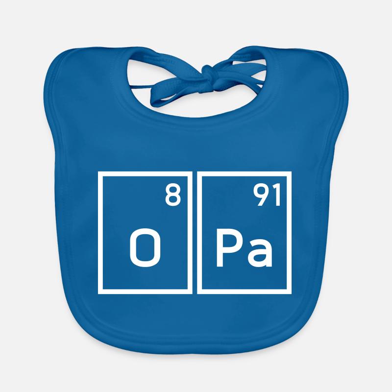 Opa (Sauerstoff, Palladium) Baby Bio-Lätzchen