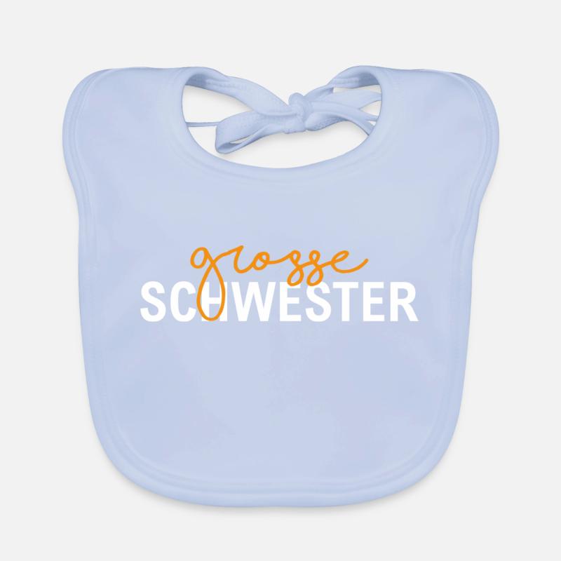 Große Schwester Baby Bio-Lätzchen