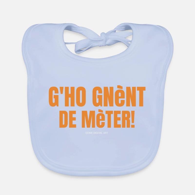 Dialecte brescien Épique, belles phrases drôles Bavoir bio Bébé