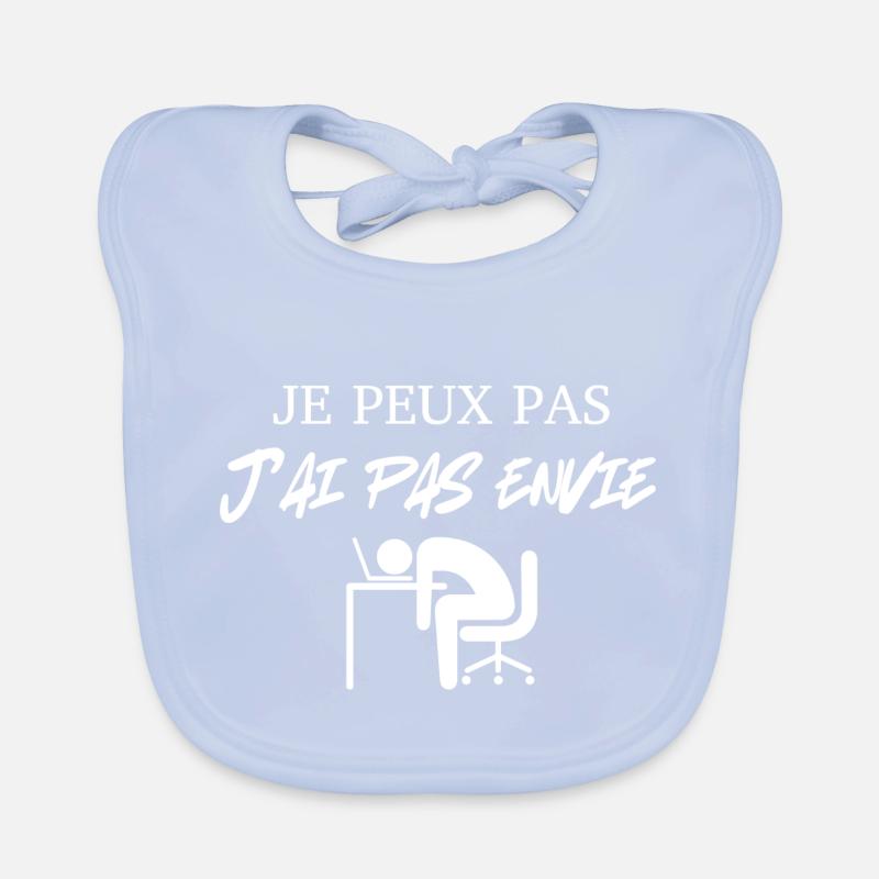 Ich kann nicht, ich will nicht Baby Bio-Lätzchen