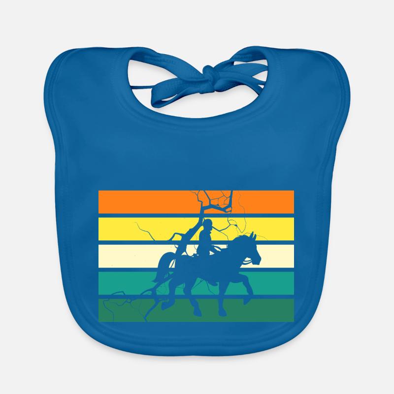 Cheval Bavoir bio Bébé