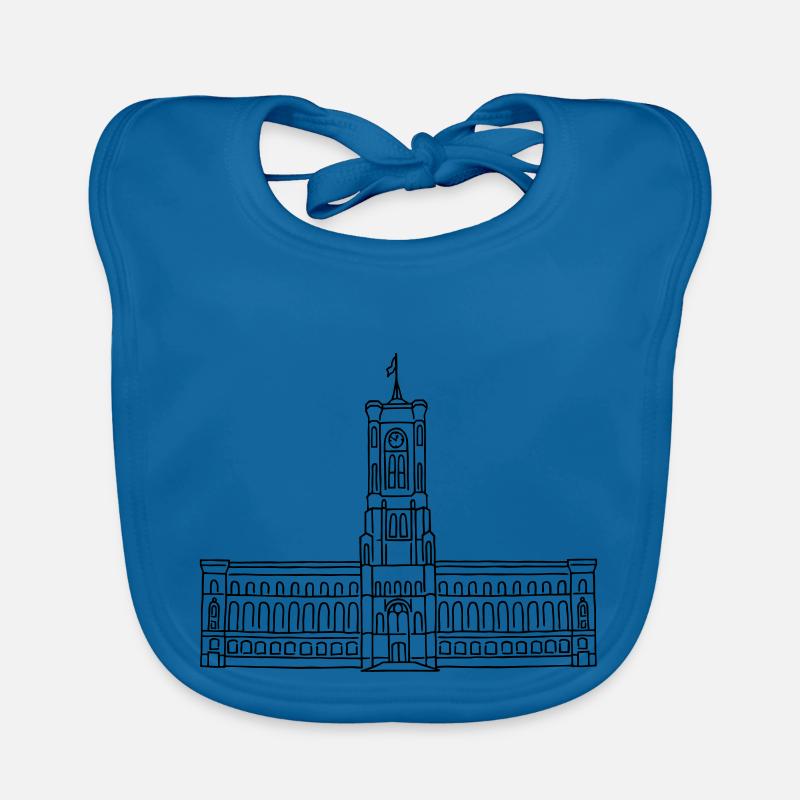 Red City Hall Berlin Organic Baby Bibs