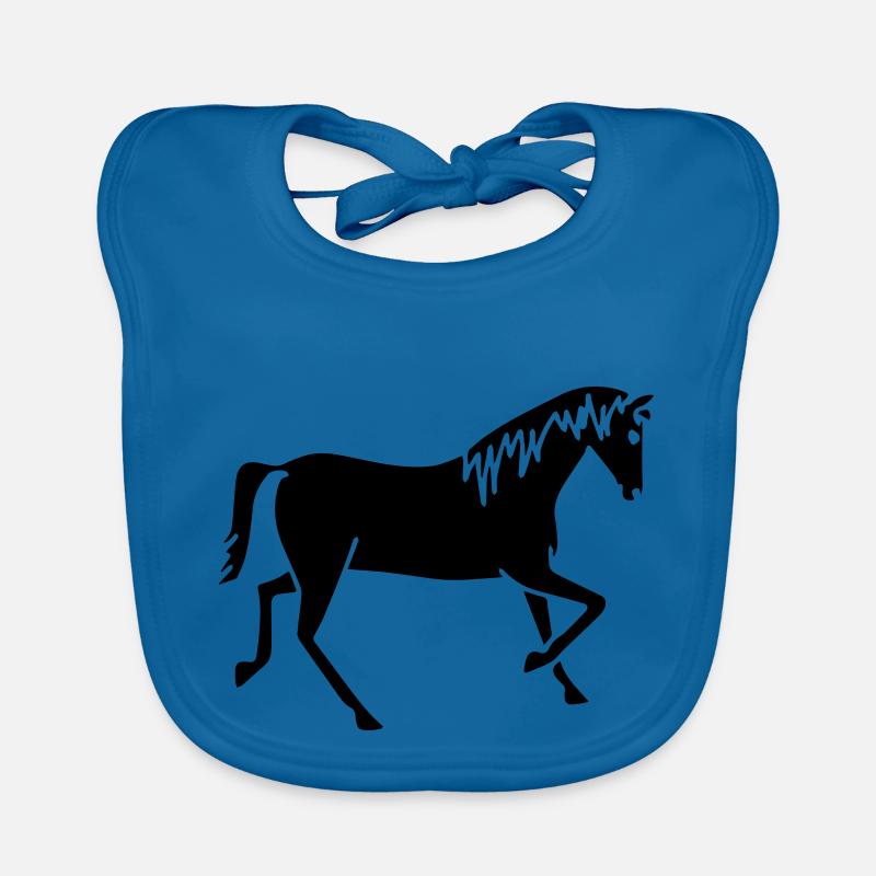 horse Baby Bio-Lätzchen