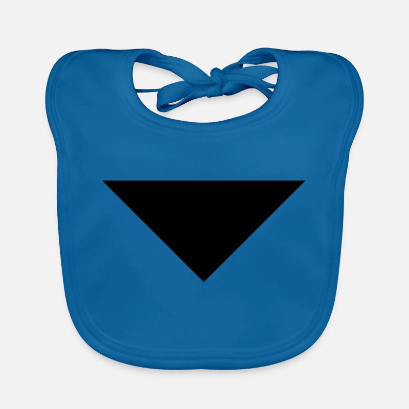 arrow sans down Organic Baby Bibs