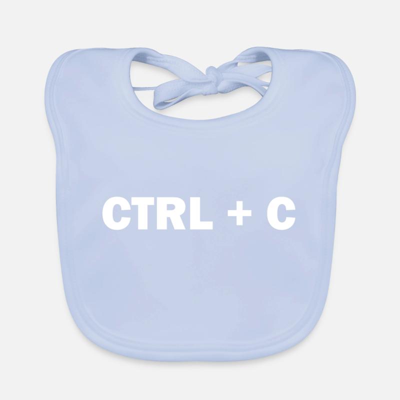 CTRL+C Organic Baby Bibs