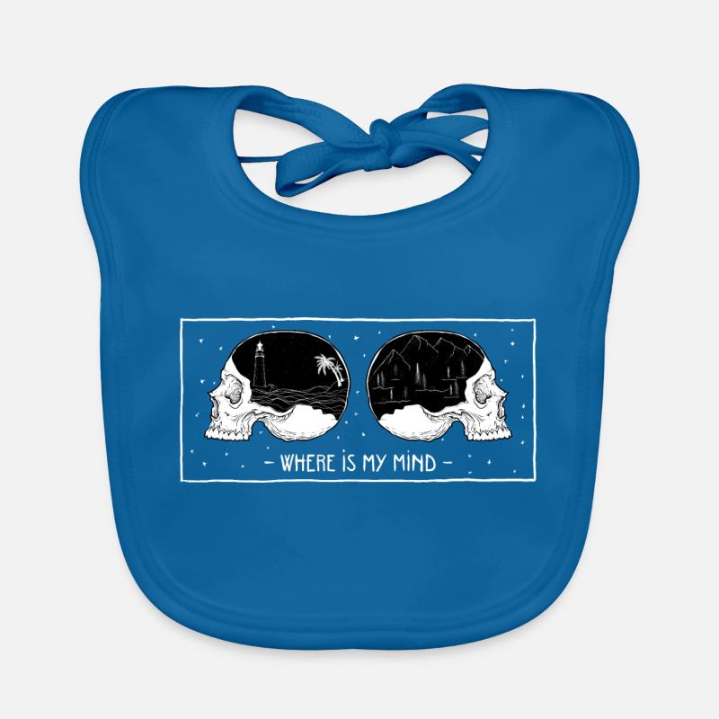 Où est mon esprit? Bavoir bio Bébé