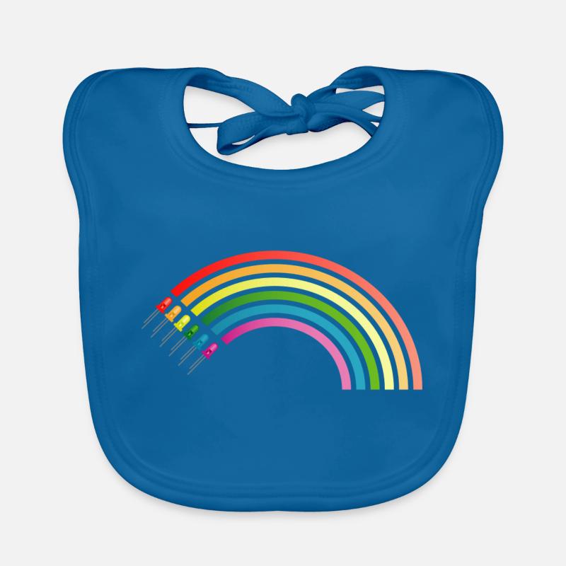 rainbow Organic Baby Bibs