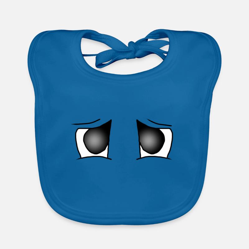 Sad eyes Organic Baby Bibs