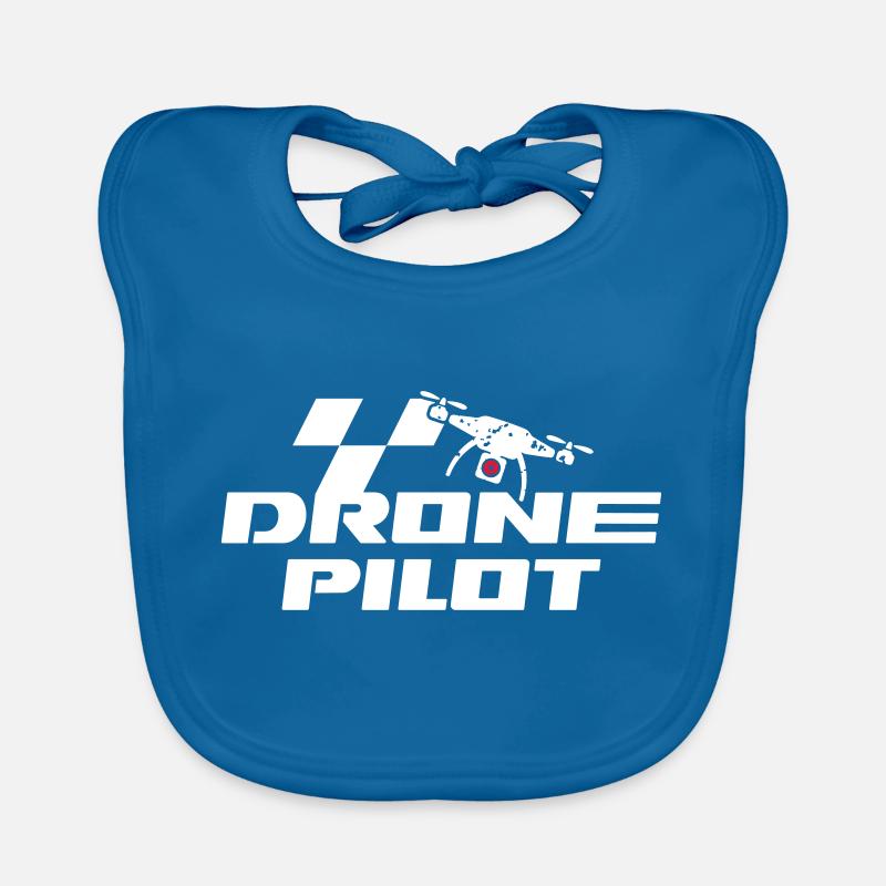 Pilote de drone Bavoir bio Bébé