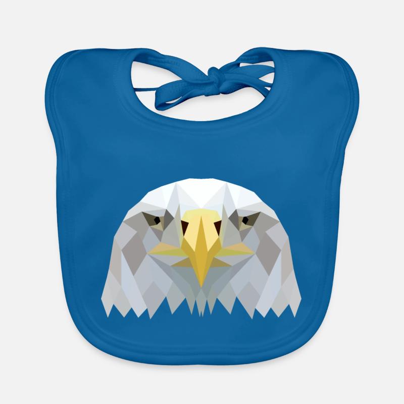 eagle head Organic Baby Bibs