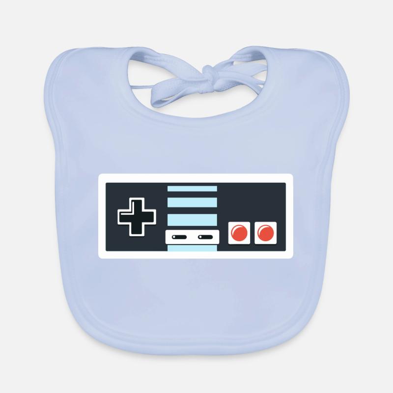 Video Game Controller Baby Bio-Lätzchen