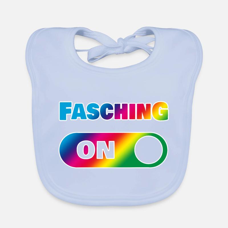 Fasching Baby Bio-Lätzchen