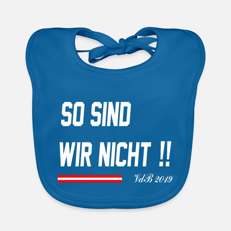 Vdb2019 so sind wir nicht Baby Bio-Lätzchen