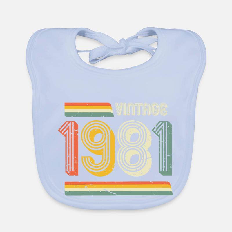 Vintage 1981 Baby Bio-Lätzchen