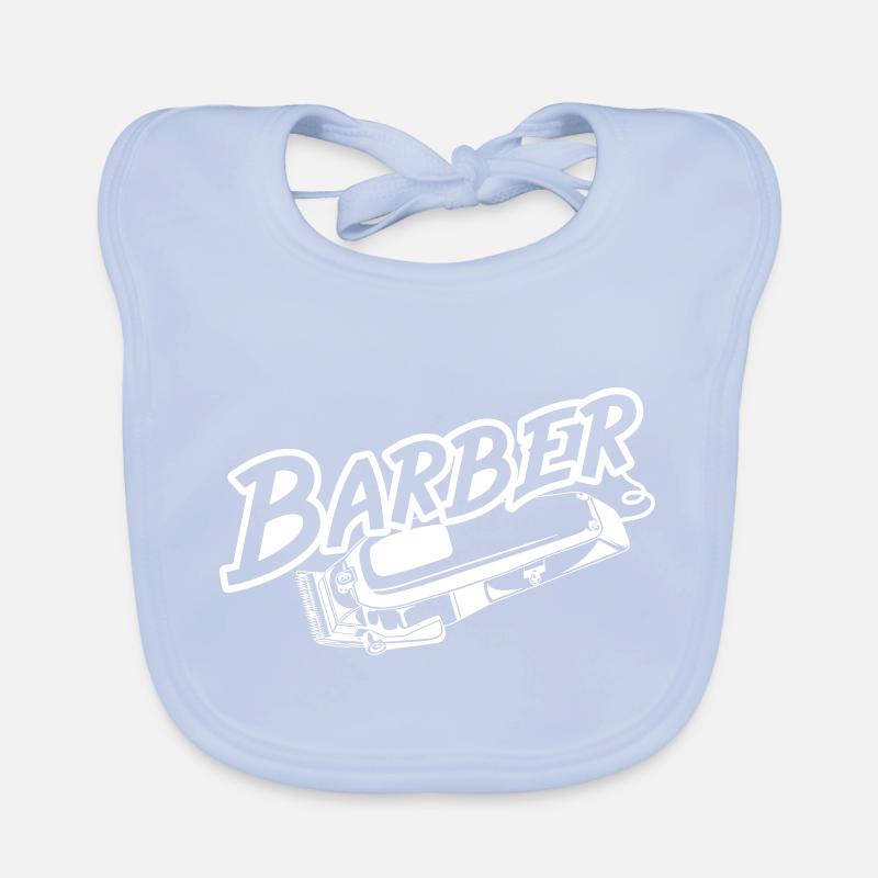 coupe de cheveux de coiffeur Bavoir bio Bébé