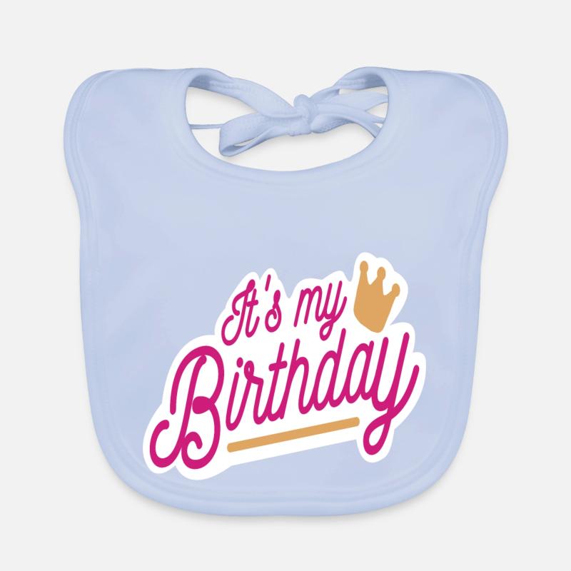 Mon anniversaire Bavoir bio Bébé