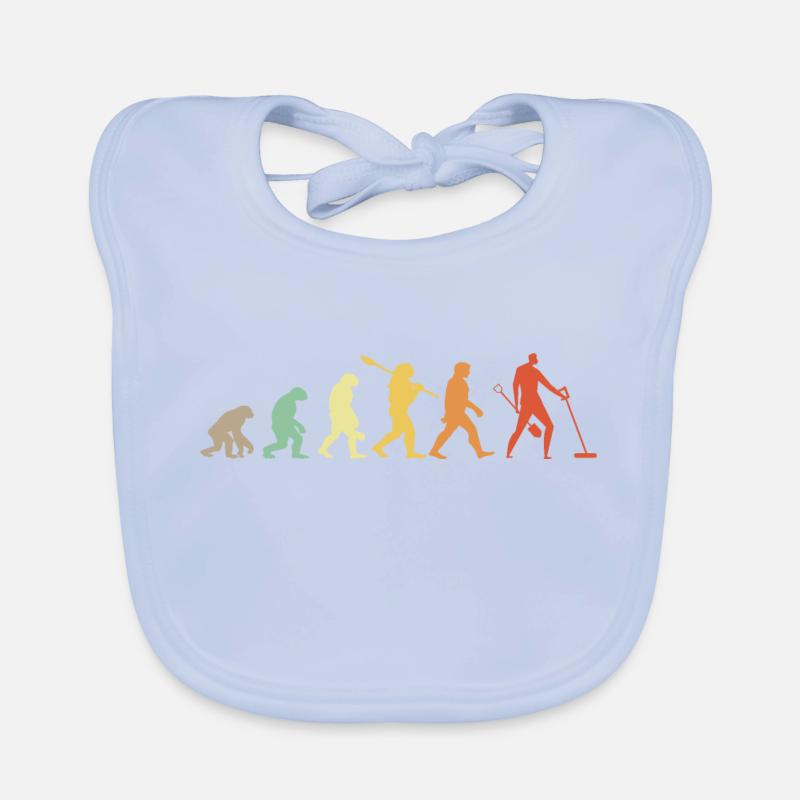 Evolution Treasure Hunter Metal Detector Organic Baby Bibs