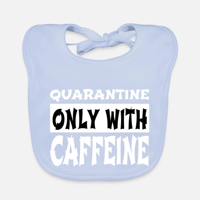 drink fun drinking present cool coffeebean Organic Baby Bibs