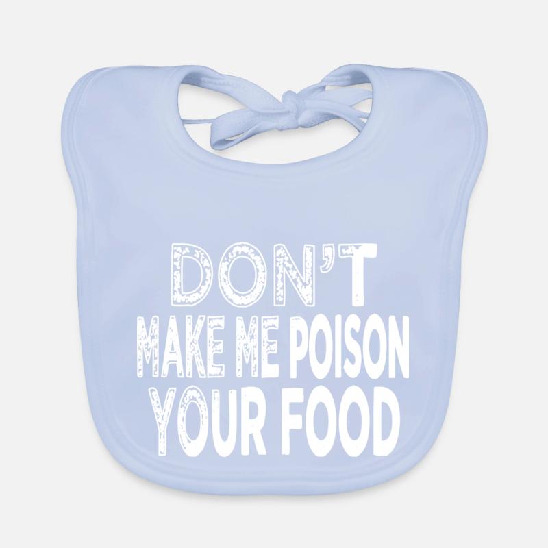 culinary art gift for cook cool joke geek Baby Bio-Lätzchen