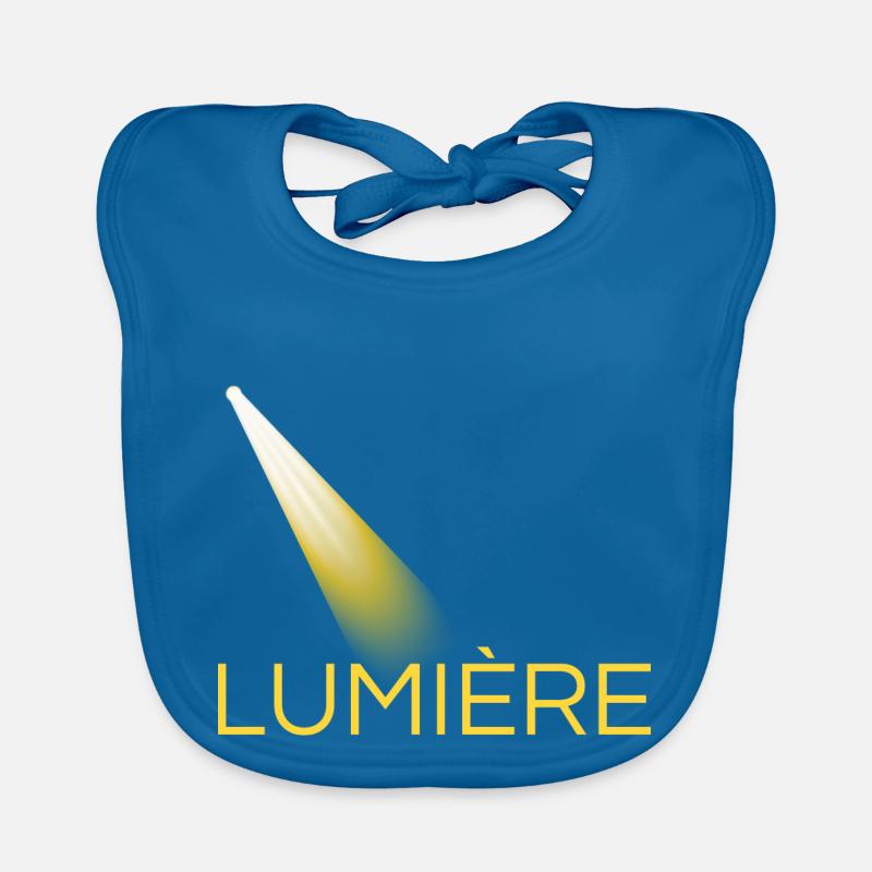 lumière jaune Bavoir bio Bébé