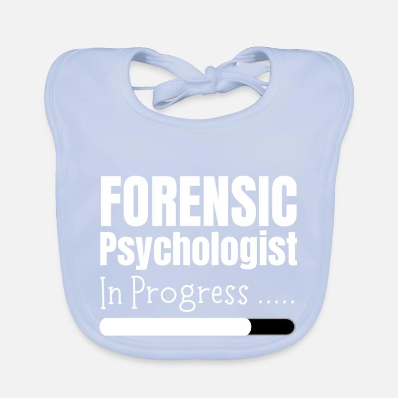 Forensic Psychologist In Progress Organic Baby Bibs
