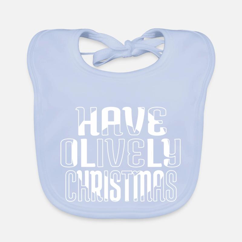 Christmas Present Joke Comic Awkward Beach Holiday Organic Baby Bibs