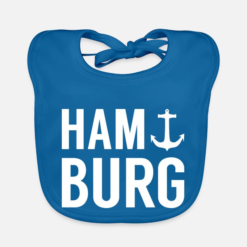 Ancre de Hambourg Bavoir bio Bébé