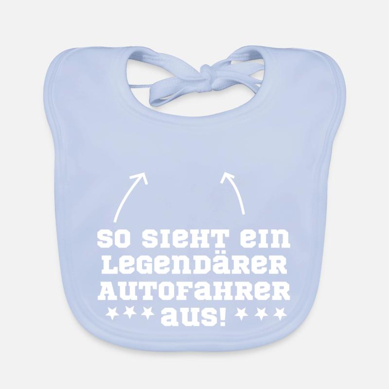 Autofahrer Auto Baby Bio-Lätzchen