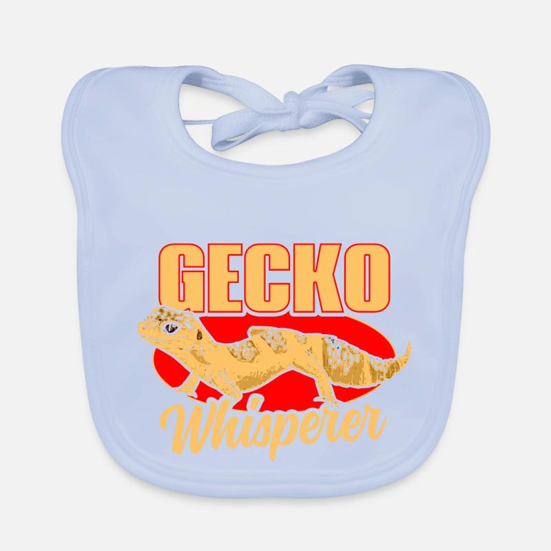 Gecko Whisperer Organic Baby Bibs