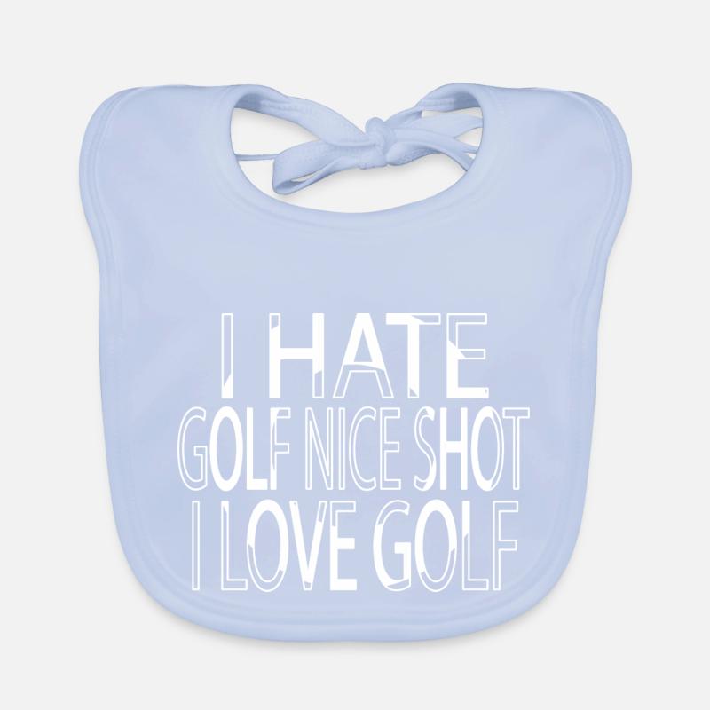 present funny bowling golfgift awesome funny Baby Bio-Lätzchen