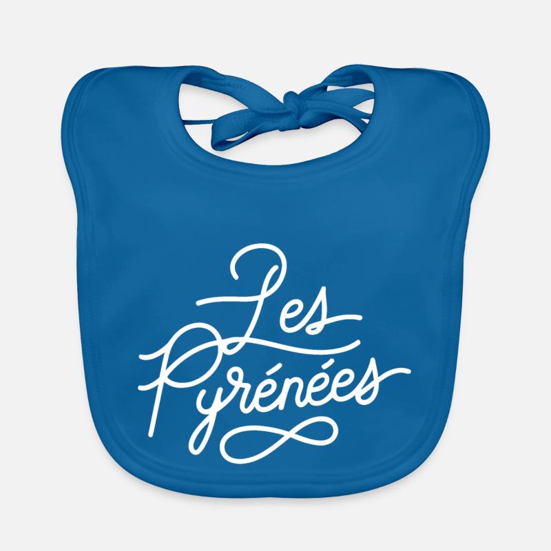 Les Pyrénées Bavoir bio Bébé