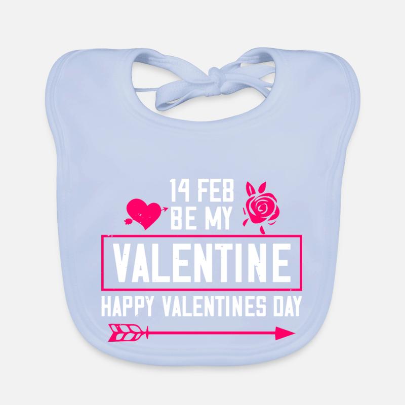 Joyeuse Saint-Valentin Bavoir bio Bébé