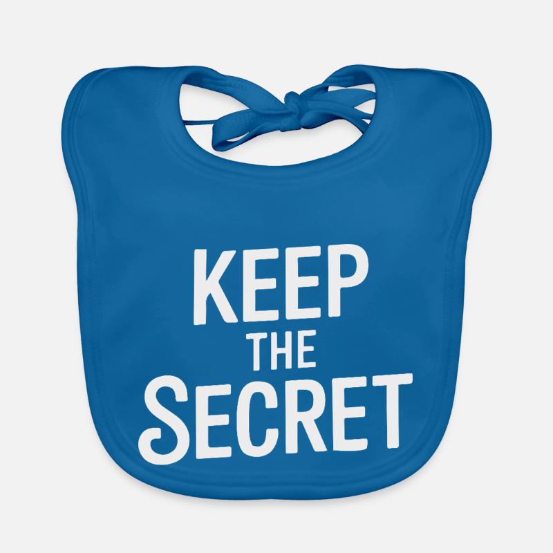KEEP THE SECRET Organic Baby Bibs