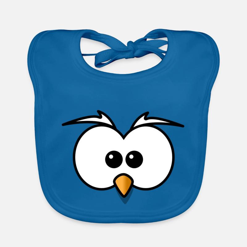 Eule Baby Bio-Lätzchen