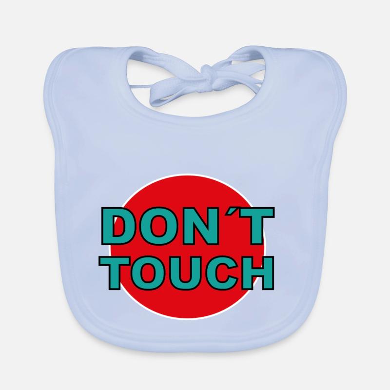 don´t touch Baby Bio-Lätzchen