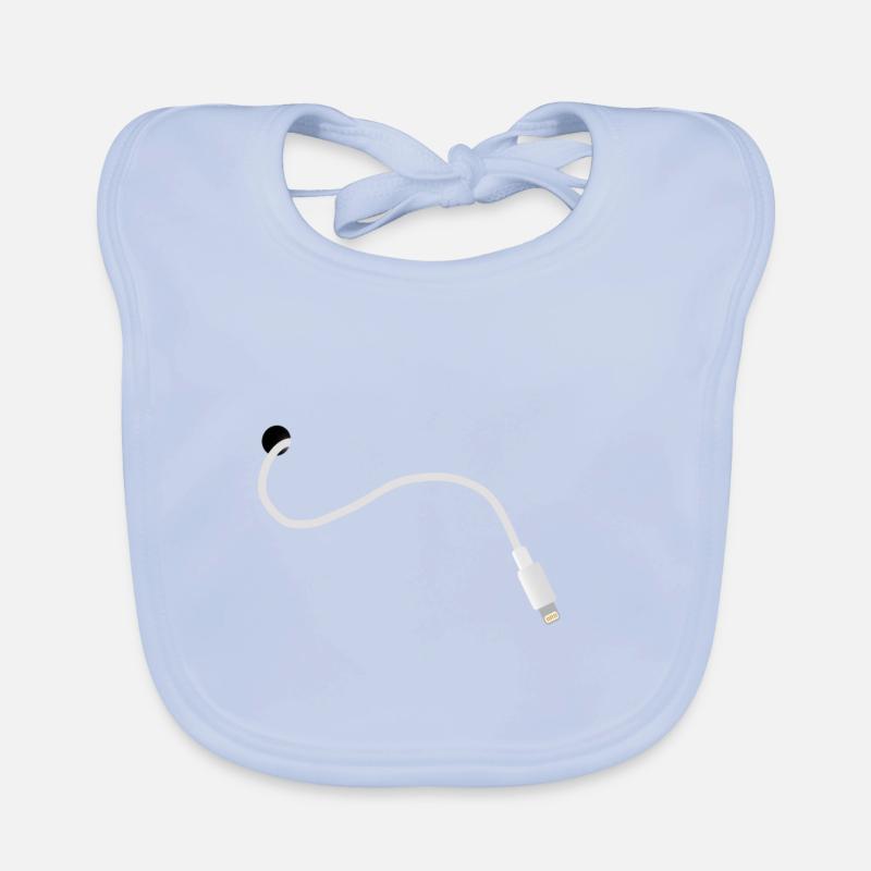 iPhone câble Bavoir bio Bébé