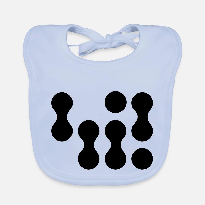 42 (weißer Text) EPS Baby Bio-Lätzchen