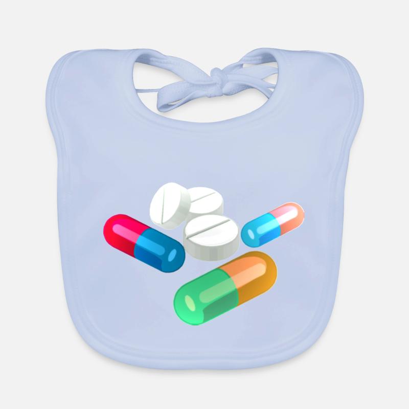 pills Organic Baby Bibs