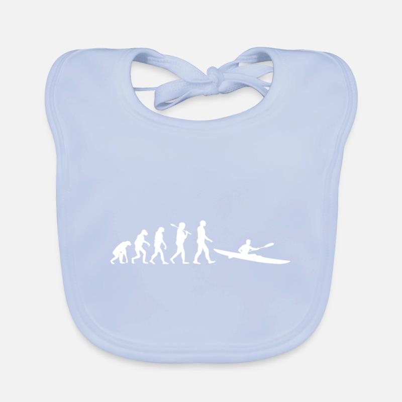 Kayak shirt · eau · rivière · Evolution Bavoir bio Bébé