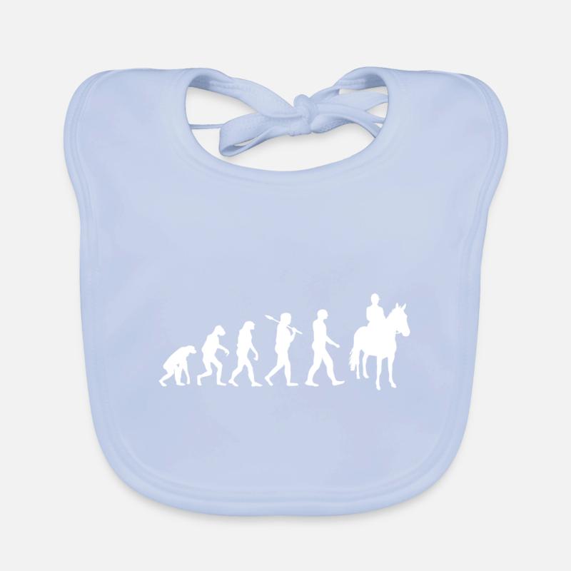 shirt Equitation · · · · cheval Evolution Cheval Bavoir bio Bébé