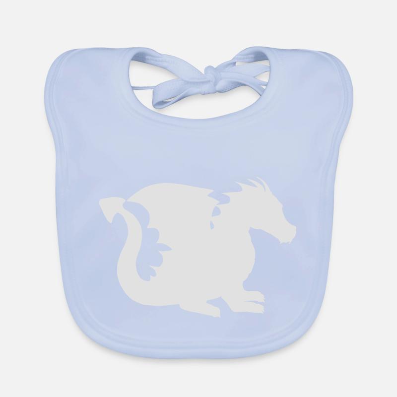 petit dragon Bavoir bio Bébé