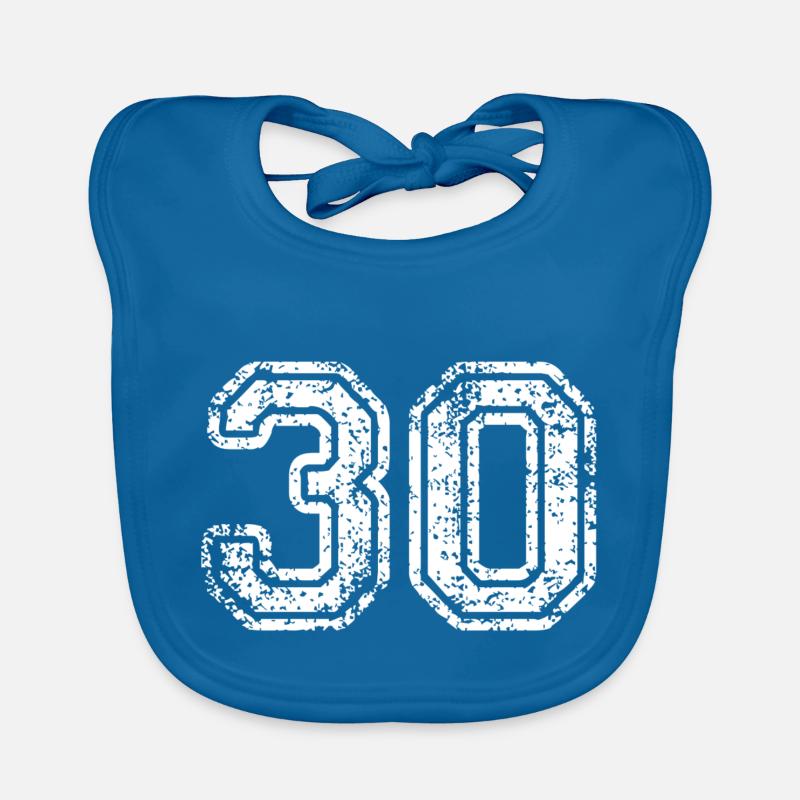 30 Organic Baby Bibs