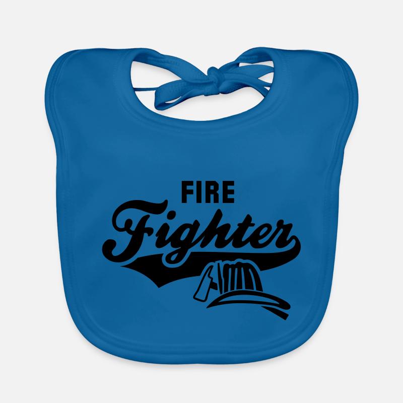 Firefighter Baby Bio-Lätzchen