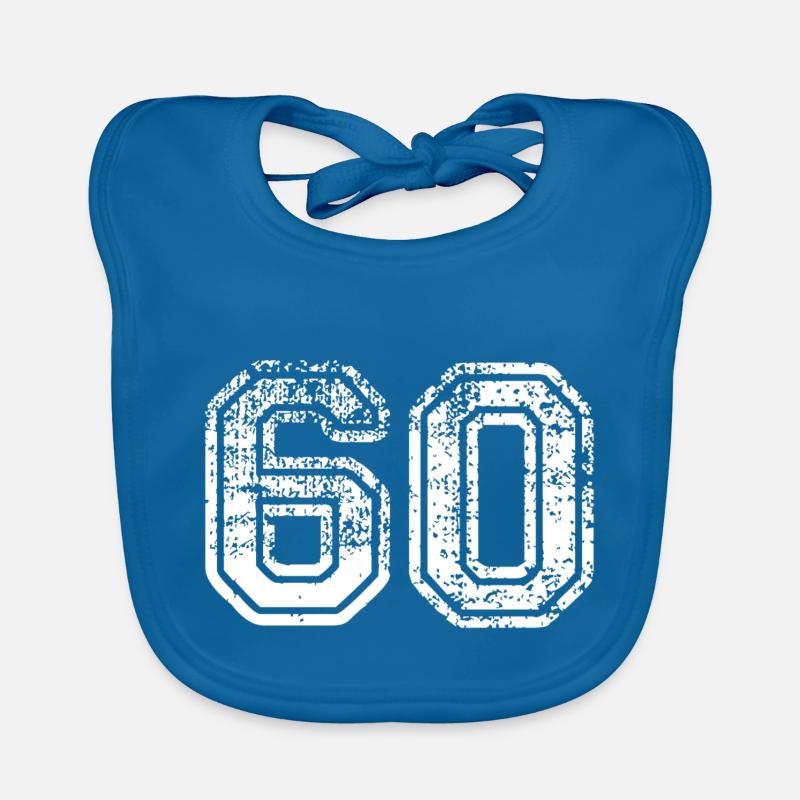 60 Organic Baby Bibs