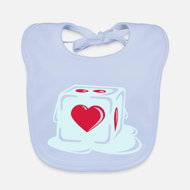 With Heart Organic Baby Bibs
