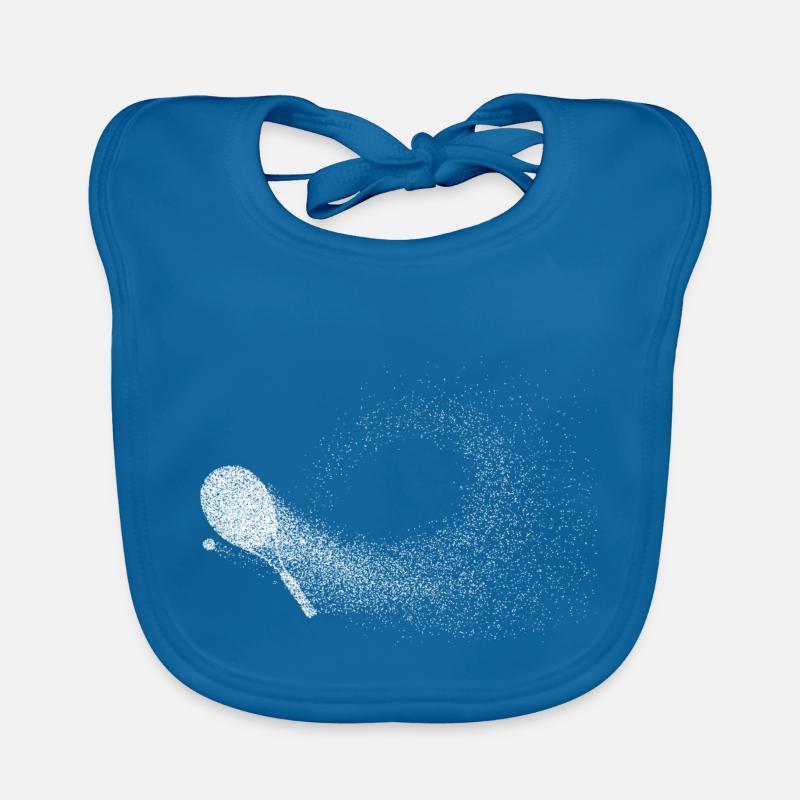 Tennisschläger Baby Bio-Lätzchen