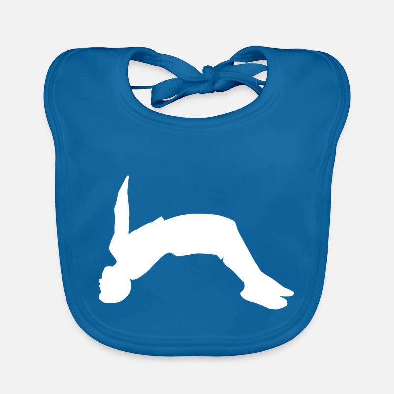 Backflip blanc Bavoir bio Bébé